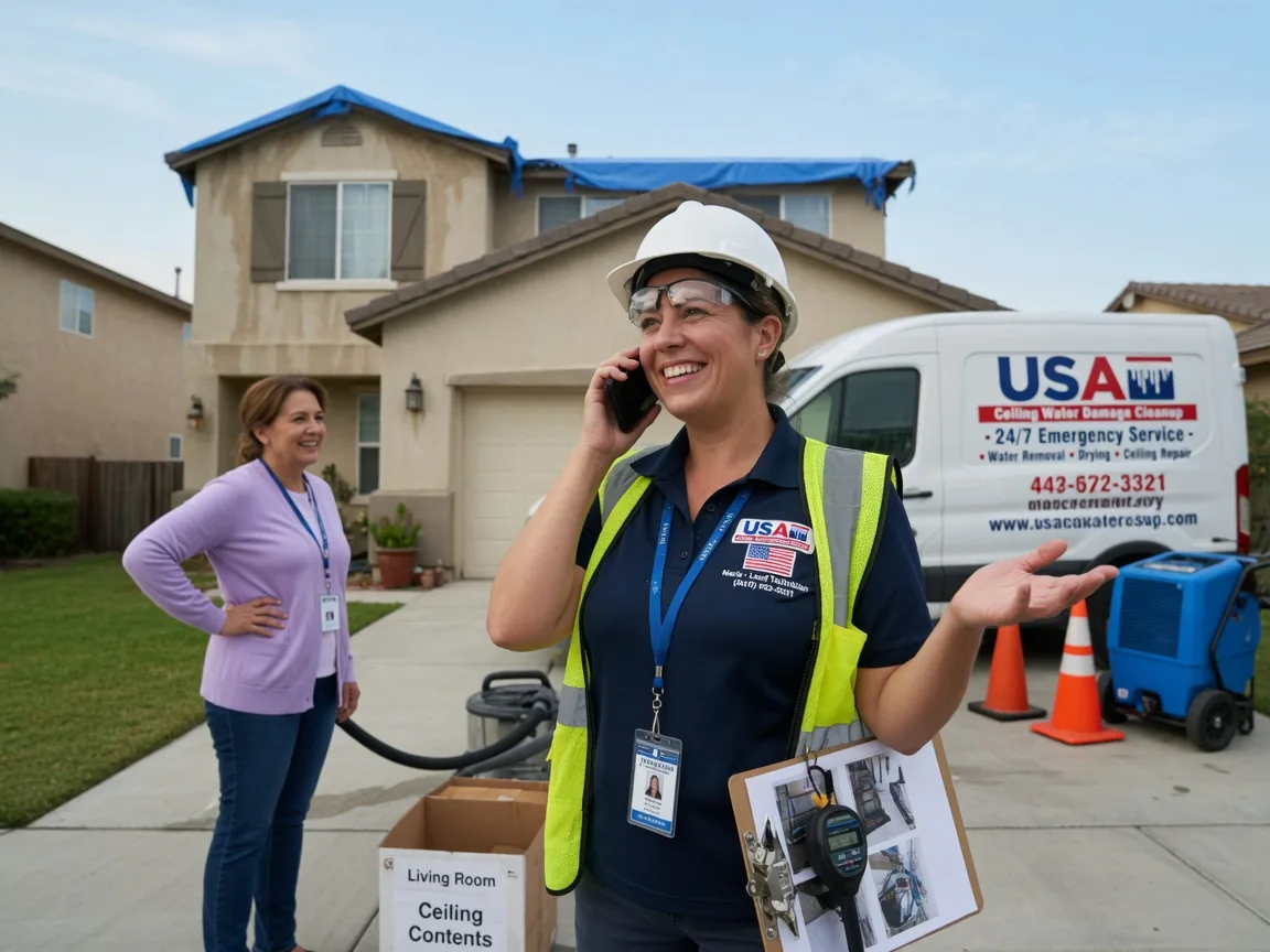 Ceiling Water Damage Restoration Burns, KS FAQs